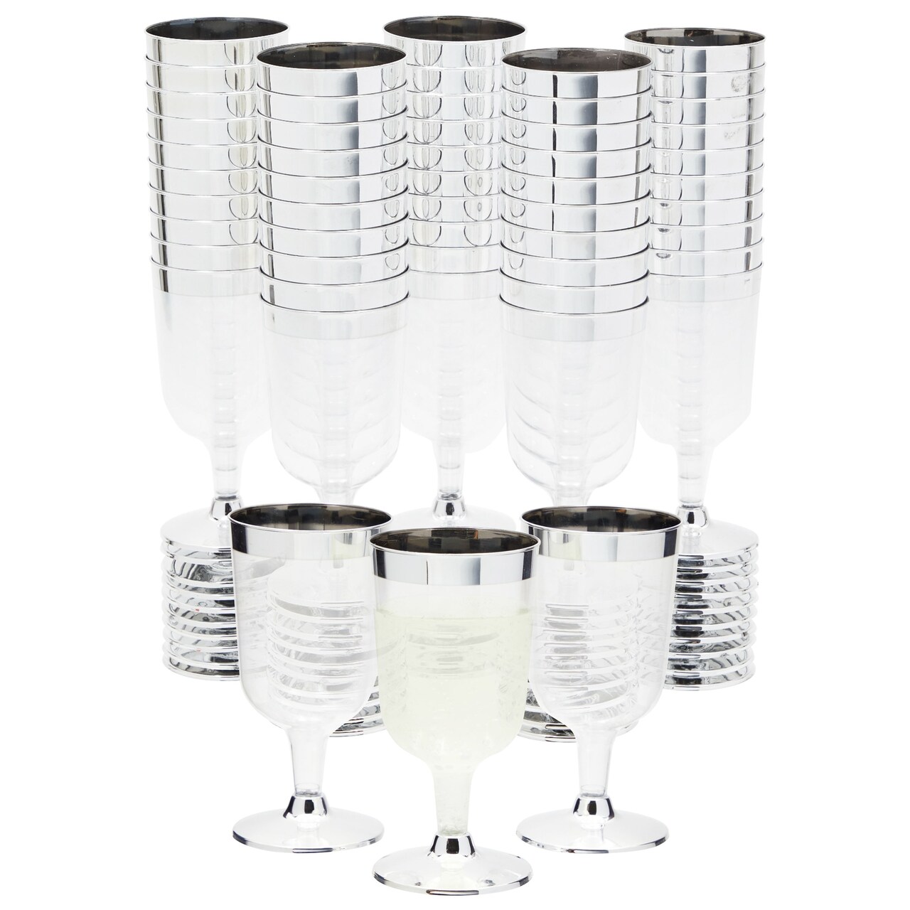 Plastic wine goblets deals